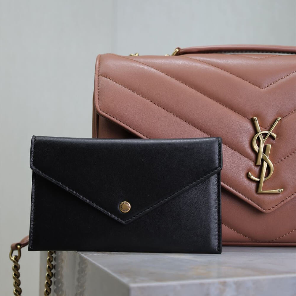Y51 LOULOU medium in MATELASSÉ lambskin