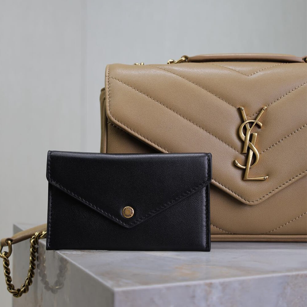 Y51 LOULOU small in MATELASSÉ lambskin