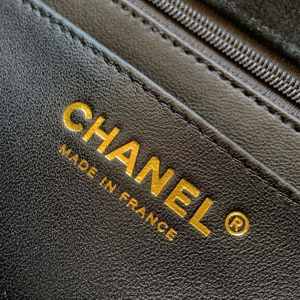 Ch**el SUEDE MINI FLAP BAG(HIGH-END GRADE)