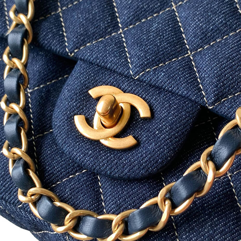 Ch**el Classic Double Flap Handbag(HIGH-END GRADE)