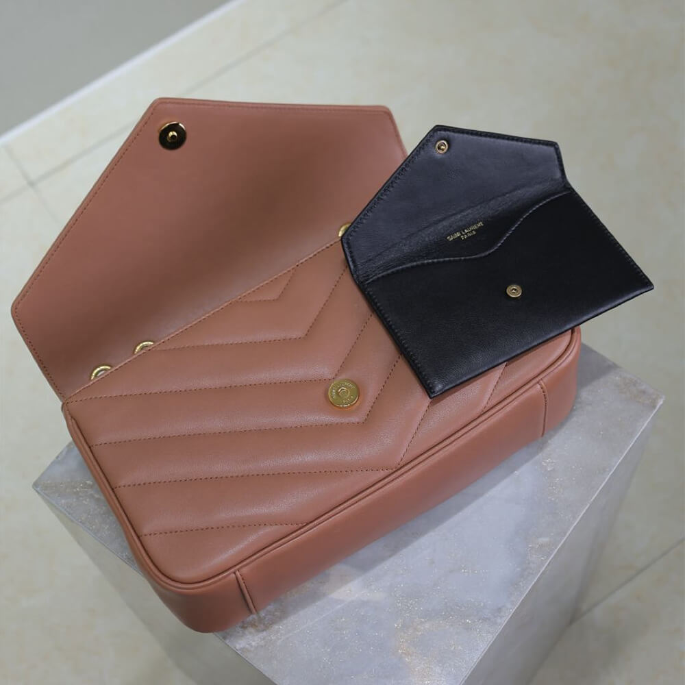 Y51 LOULOU medium in MATELASSÉ lambskin