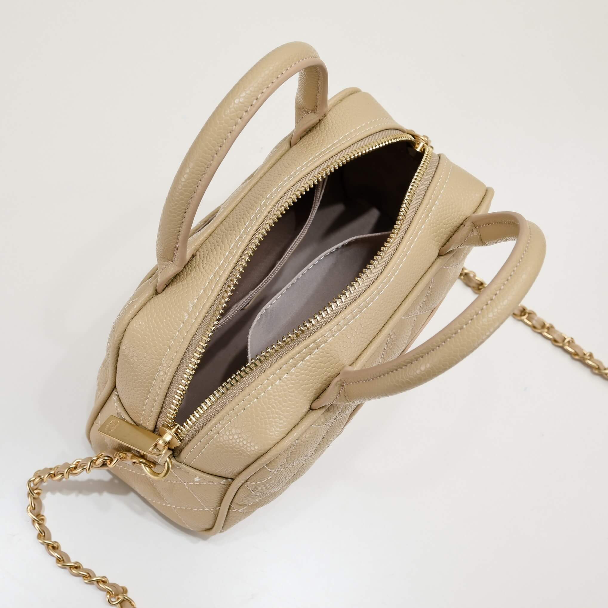 Ch**el Small Vintage Boston Bag