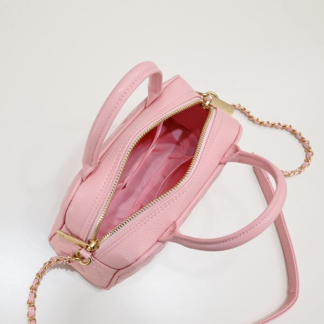 Ch**el Small Vintage Boston Bag