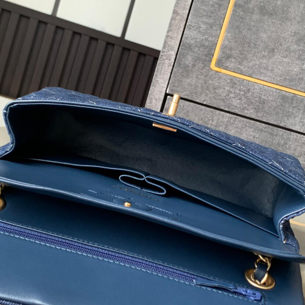 Ch**el Classic Double Flap Handbag(HIGH-END GRADE)