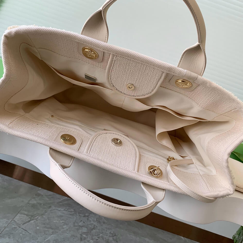 Ch**el LARGE SHOPPING TOTE(HIGH-END GRADE)
