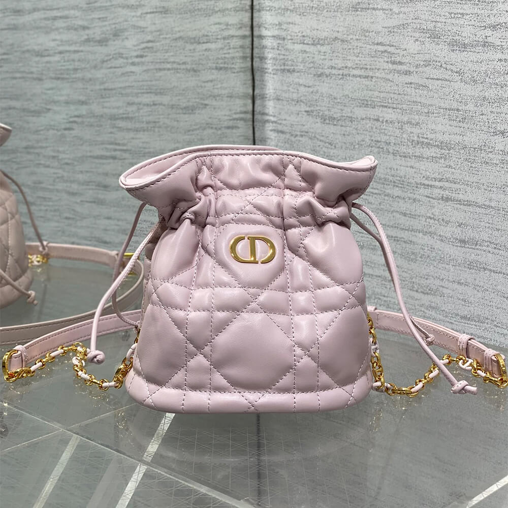 D10r Miss Caro Drawstring Mini Bucket Bag