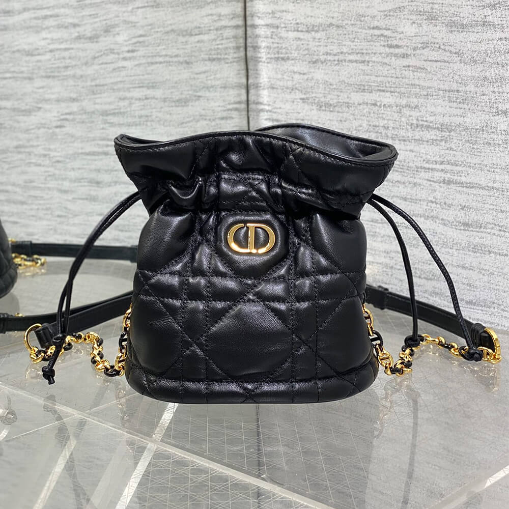 D10r Miss Caro Drawstring Mini Bucket Bag