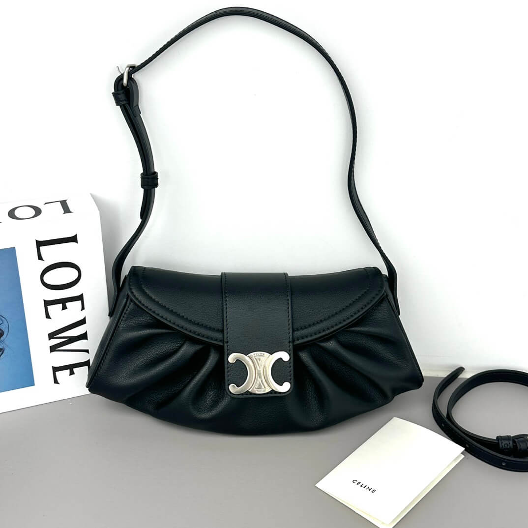 Ce1i*e TEEN Ce1i*e POLLY BAG IN SOFT CUFF LEATHER