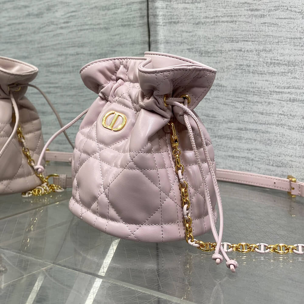 D10r Miss Caro Drawstring Mini Bucket Bag