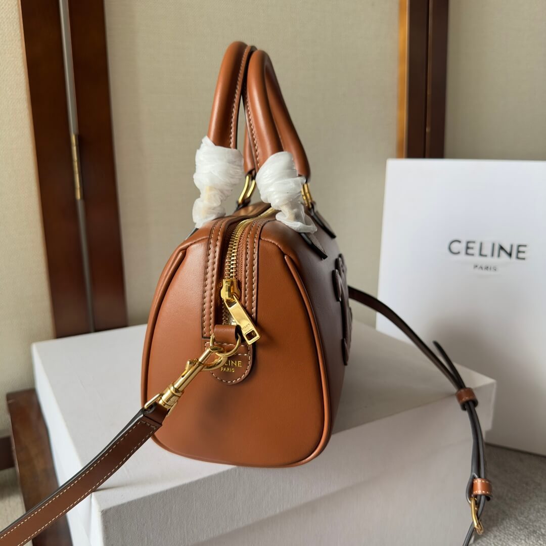 Ce1i*e Small Boston Bag in Smooth Calfskin