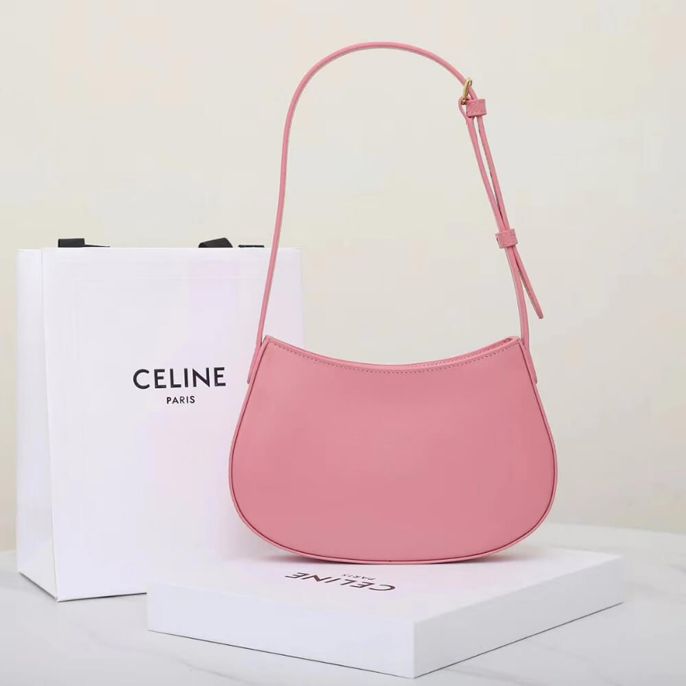 Ce1i*e MEDIUM TILLY BAG in shiny calfskin