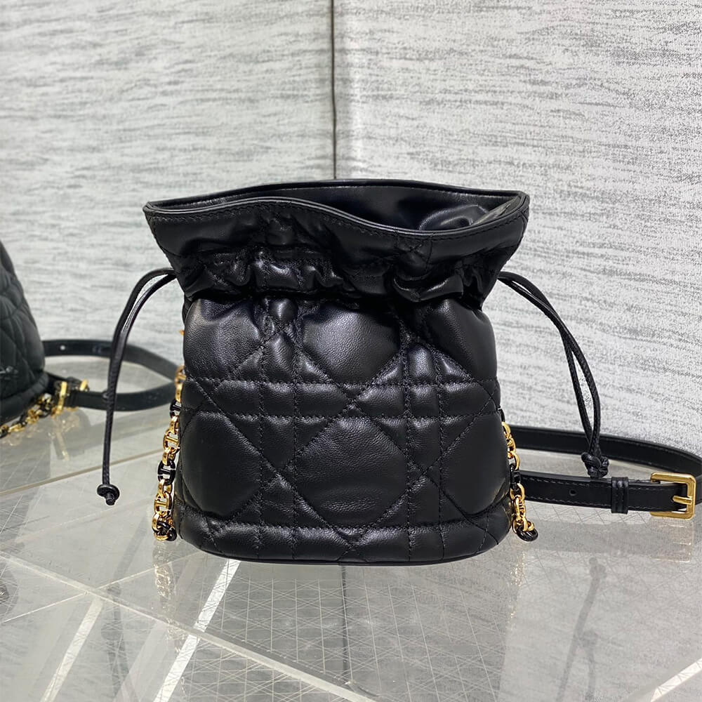 D10r Miss Caro Drawstring Mini Bucket Bag