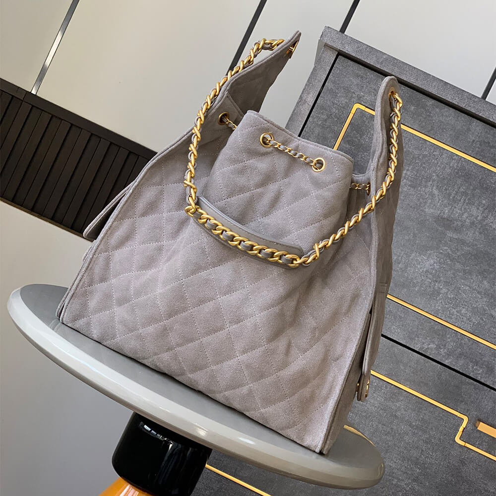 Ch**el 25 Medium Handbag SUEDE(high-end grade)