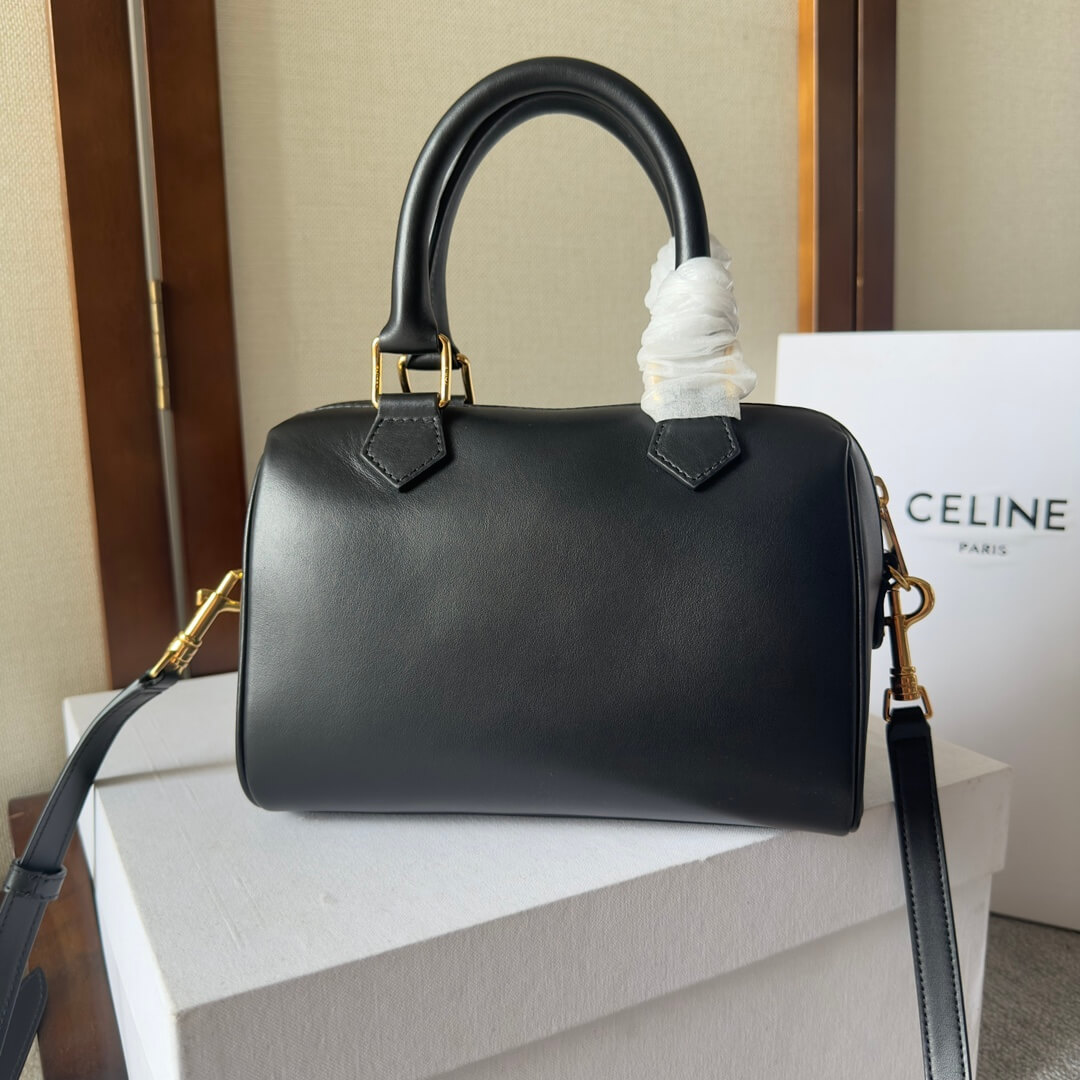Ce1i*e Small Boston Bag in Smooth Calfskin