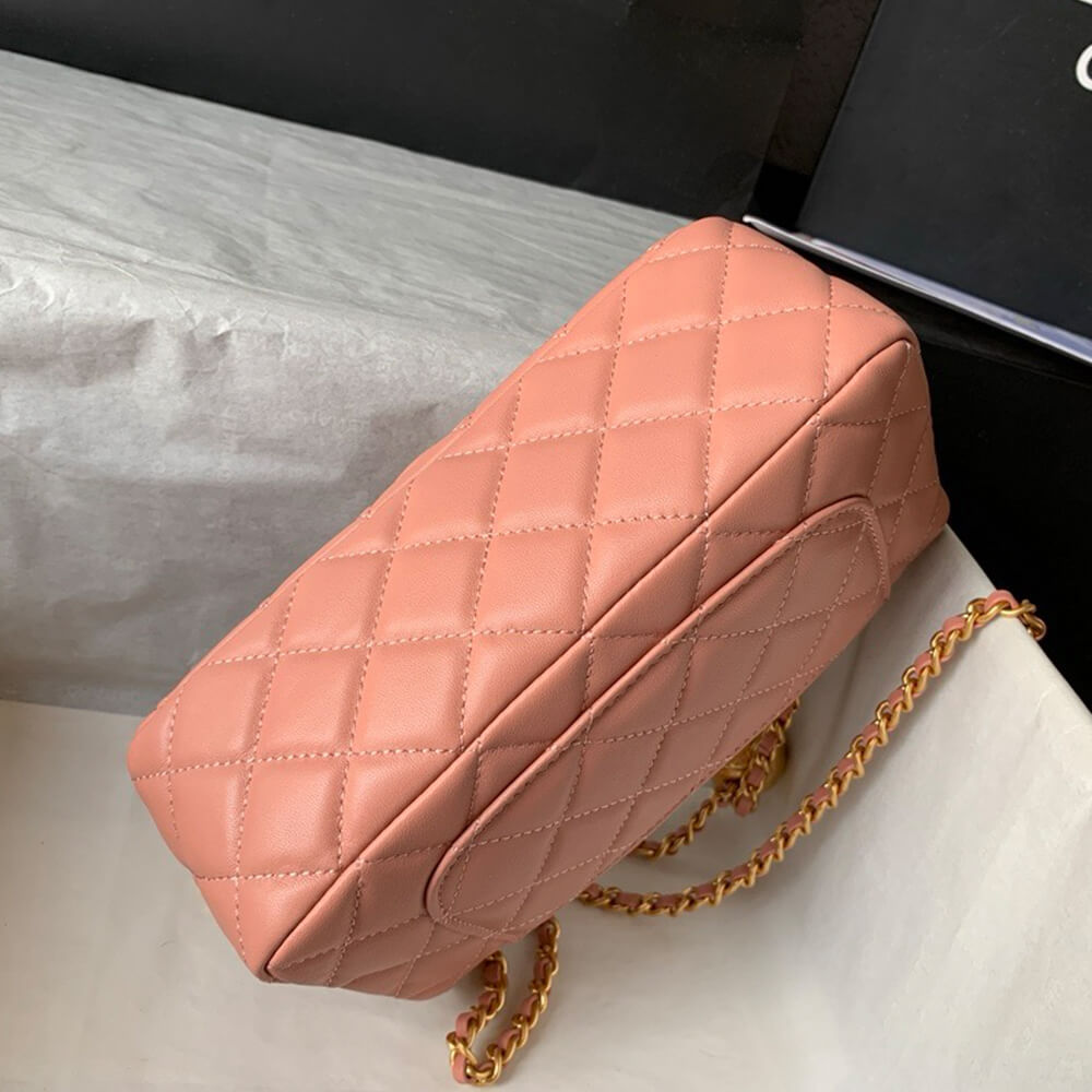 Ch**el Pearl Crush Mini Rectangular Flap(HIGH-END GRADE)