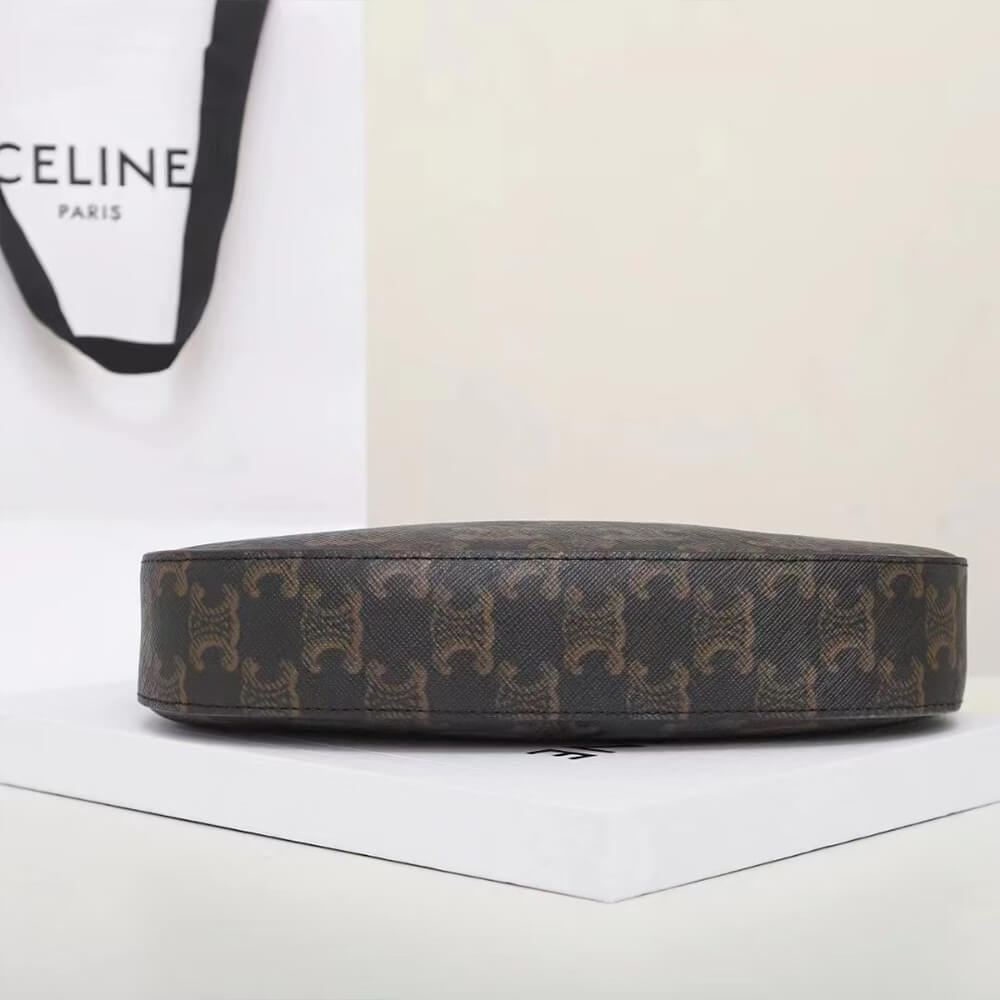 Ce1i*e MEDIUM TILLY BAG in Triomphe canvas and calfskin