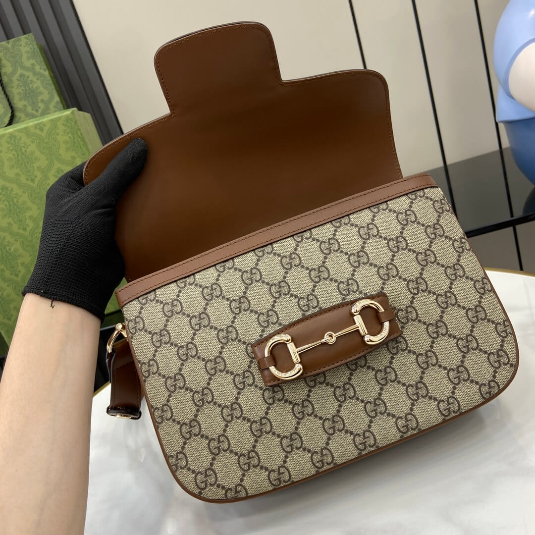 Gvc*1 Horsebit 1955 Soft small shoulder bag