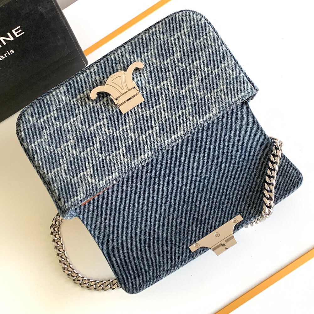 Ce1i*e CHAIN SHOULDER BAG CLAUDE