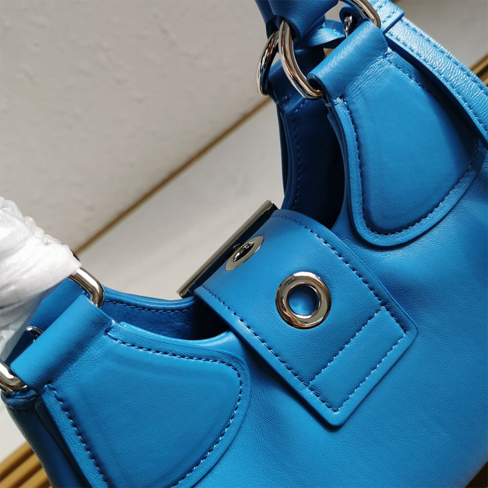 Pra*a Moon padded nappa-leather bag