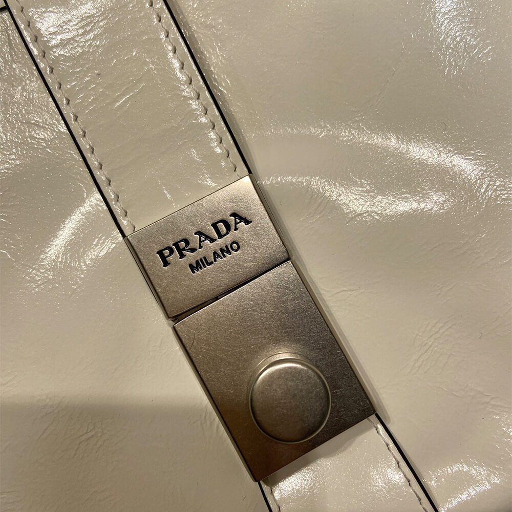 Pra*a Medium leather tote bag(high-end grade)