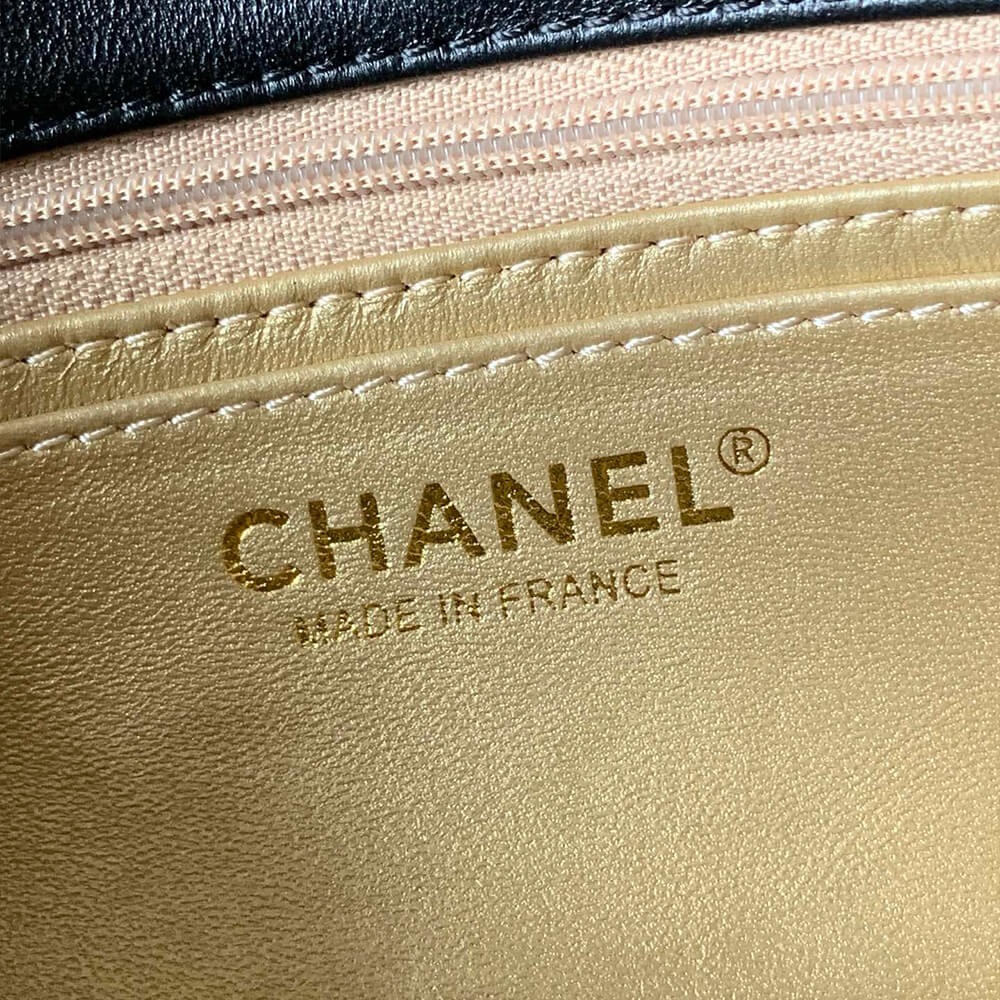 Ch**el Pearl Crush Mini Rectangular Flap(HIGH-END GRADE)