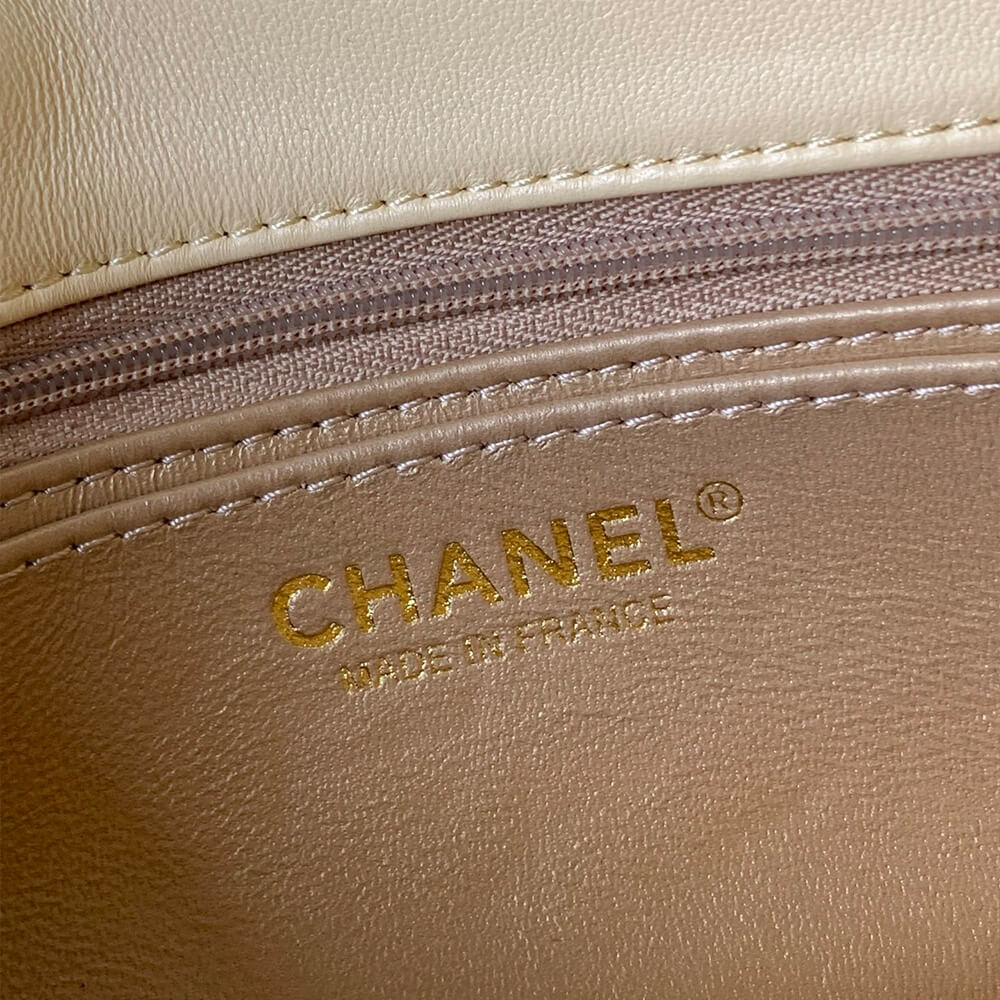 Ch**el Pearl Crush Mini Rectangular Flap(HIGH-END GRADE)