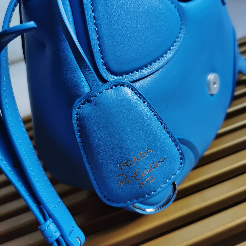 Pra*a Moon padded nappa-leather bag