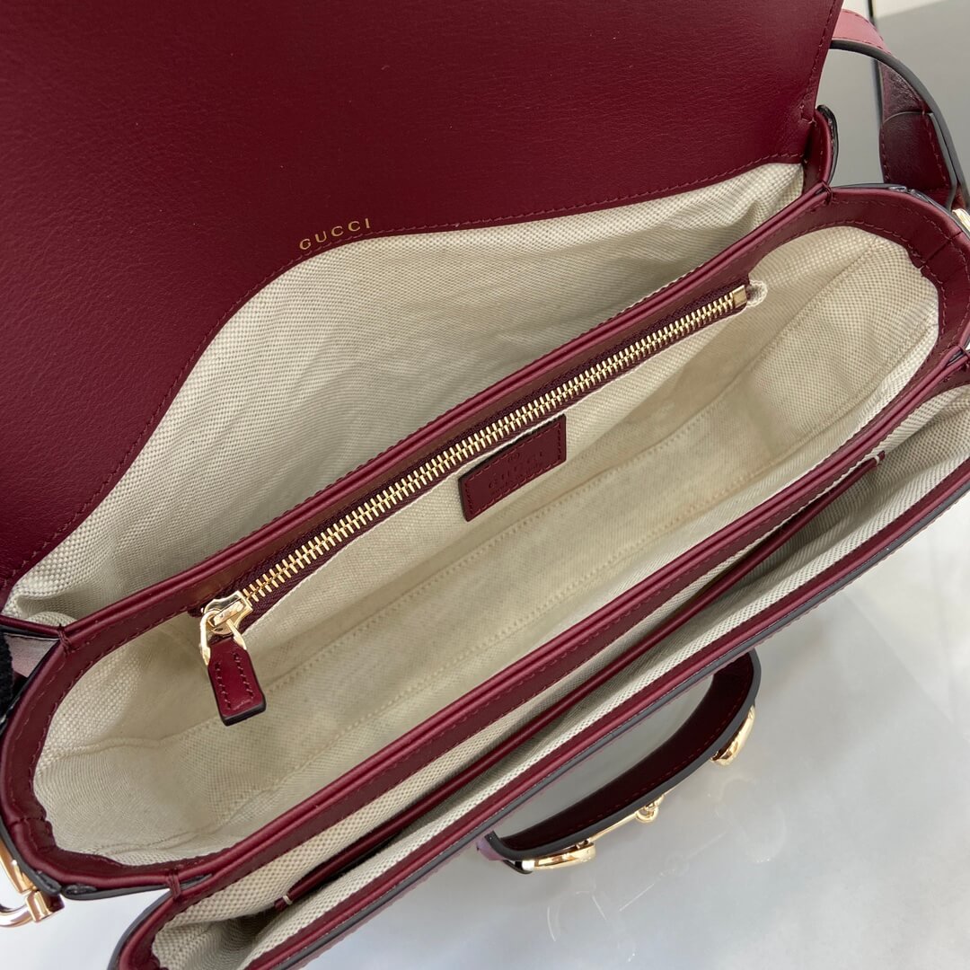 Gvc*1 Horsebit 1955 Soft small shoulder bag