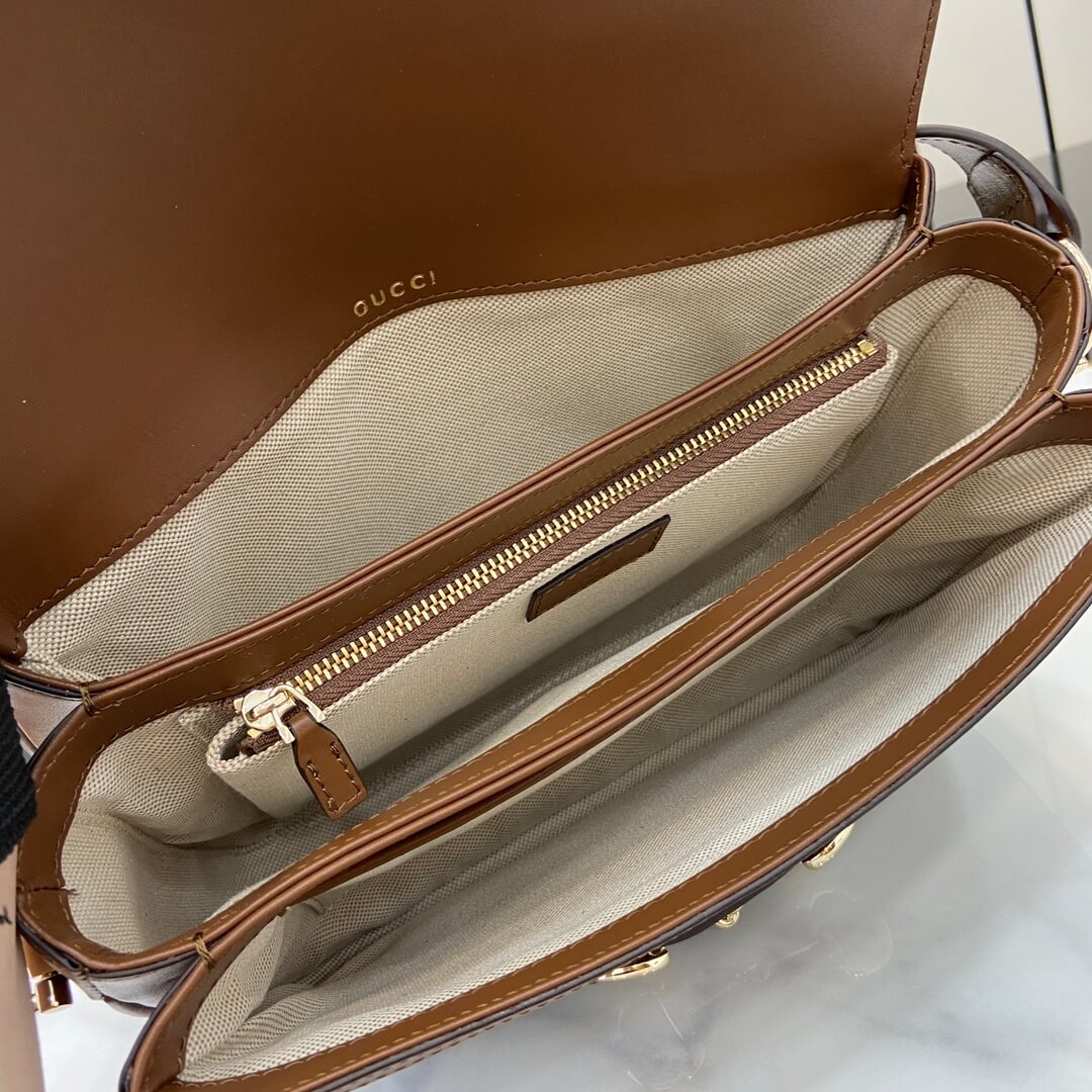Gvc*1 Horsebit 1955 Soft small shoulder bag