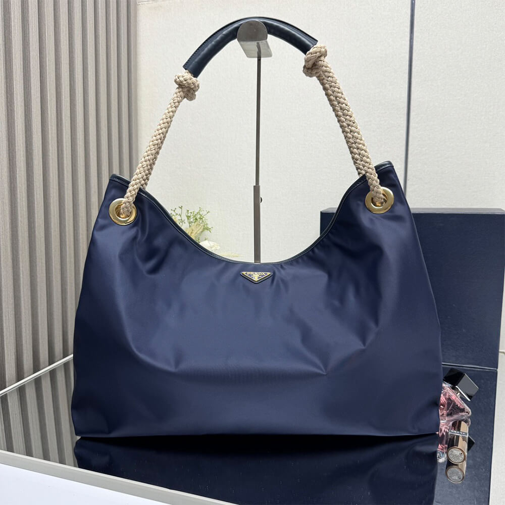 Pra*a Mariner large Re-Nylon shoulder bag(HIGH-END GRADE)