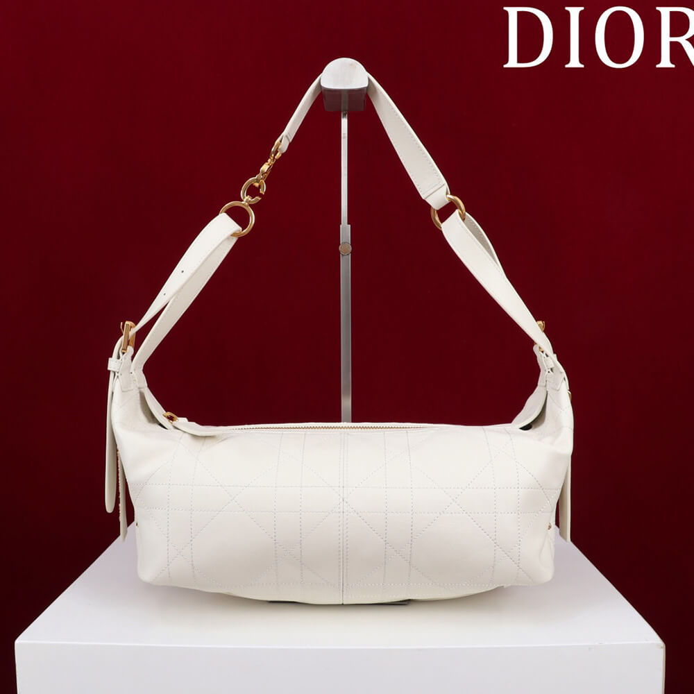 D10r Medium D-Journey Bag in Vintage Smooth Calfskin(HIGH-END GRADE)