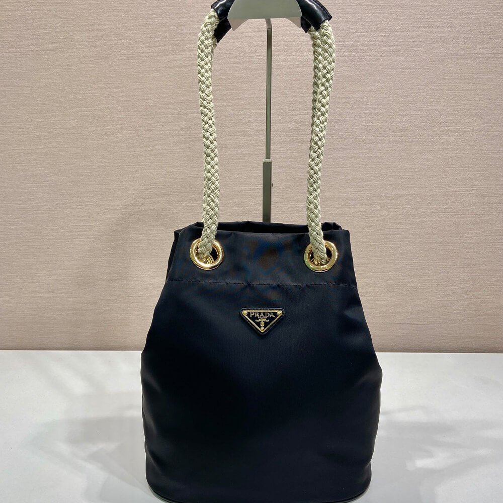 Pra*a Mariner Re-Nylon small bucket bag(HIGH-END GRADE)