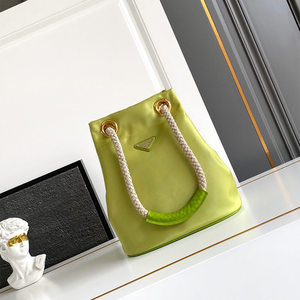 Pra*a Mariner Re-Nylon small bucket bag(HIGH-END GRADE)