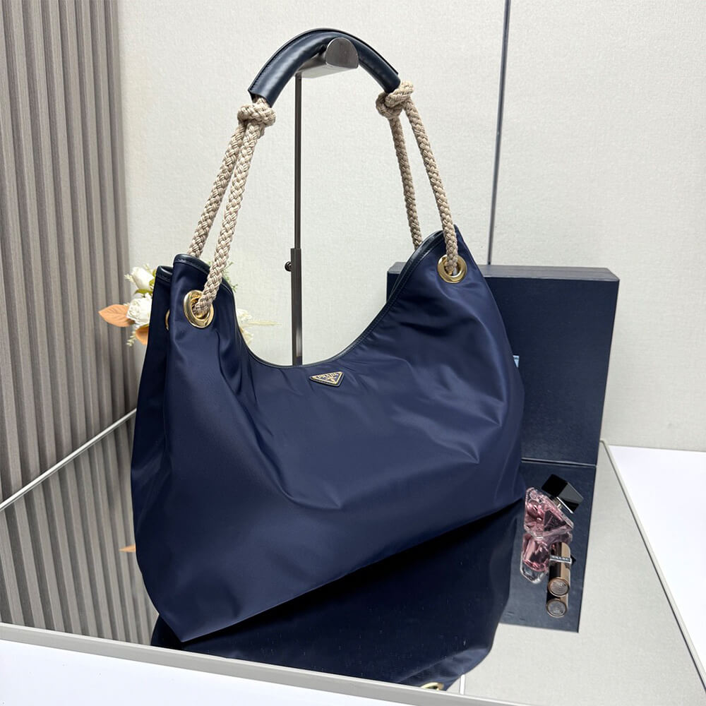 Pra*a Mariner large Re-Nylon shoulder bag(HIGH-END GRADE)
