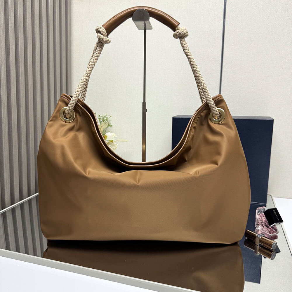 Pra*a Mariner large Re-Nylon shoulder bag(HIGH-END GRADE)