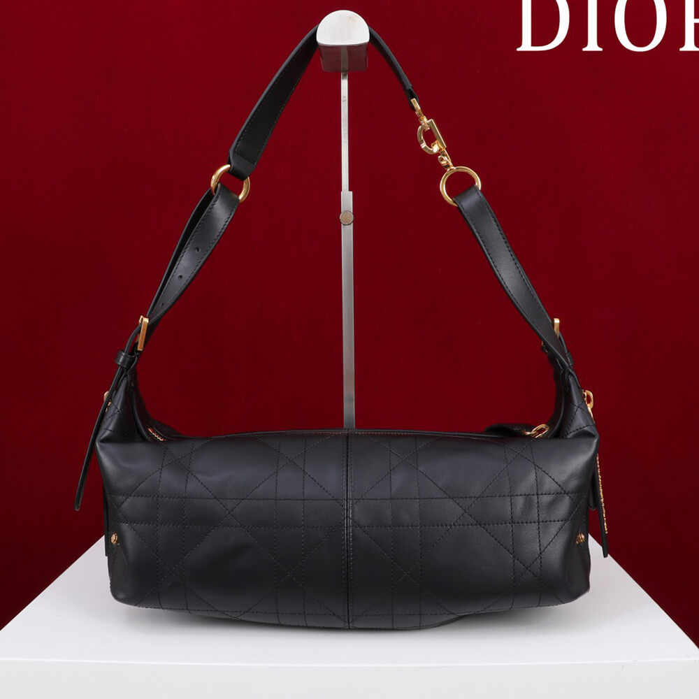 D10r Medium D-Journey Bag in Vintage Smooth Calfskin(HIGH-END GRADE)