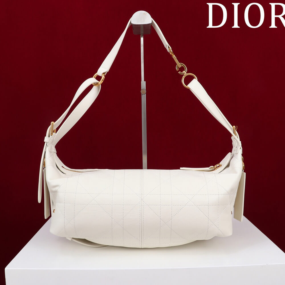 D10r Medium D-Journey Bag in Vintage Smooth Calfskin(HIGH-END GRADE)