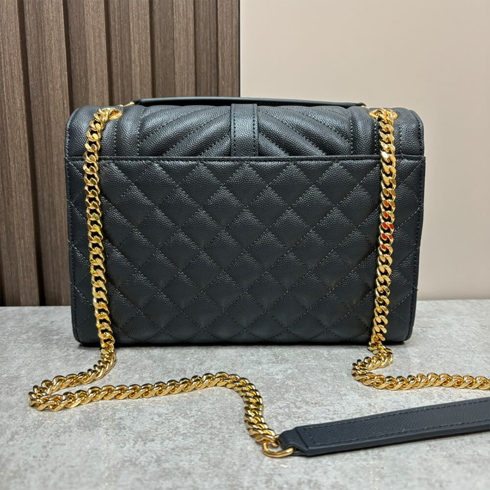 Y51 envelope medium in grained leather
