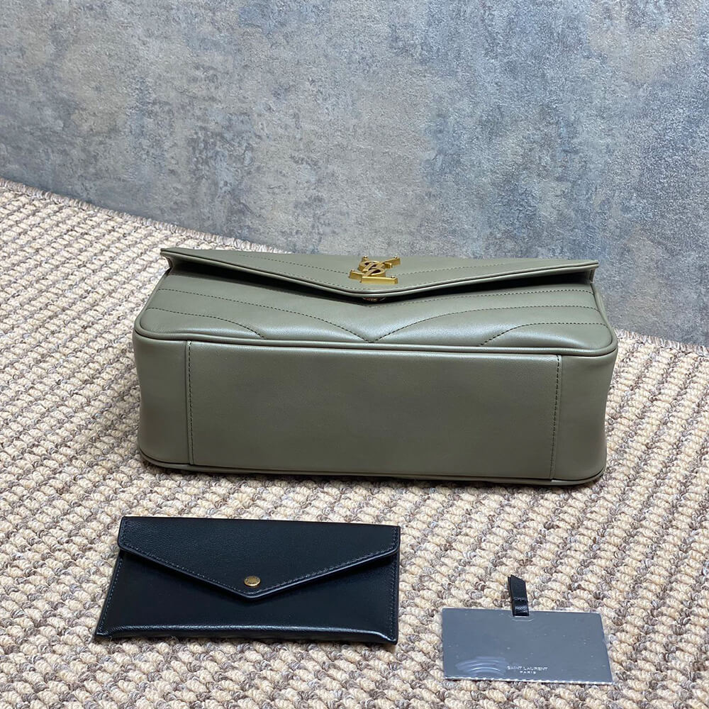 Y51 LOULOU medium in MATELASSE lambskin(HIGH-END GRADE)