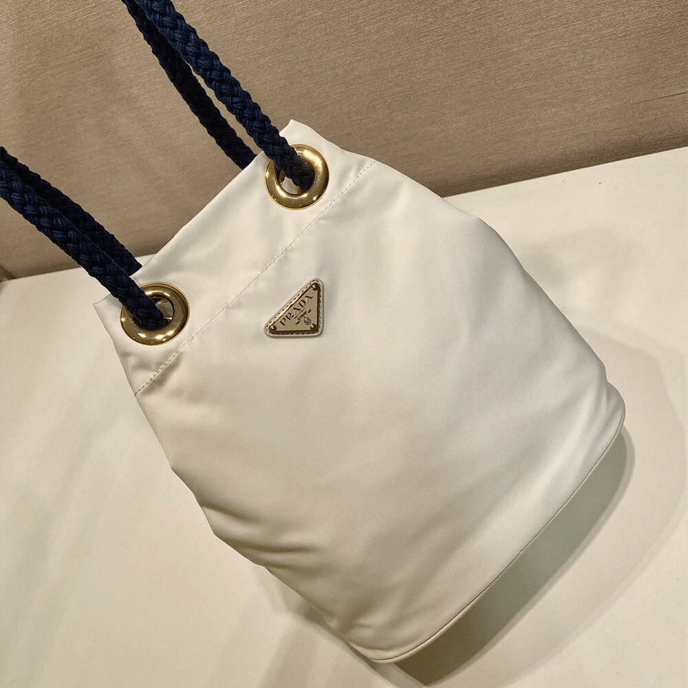 Pra*a Mariner Re-Nylon small bucket bag(HIGH-END GRADE)