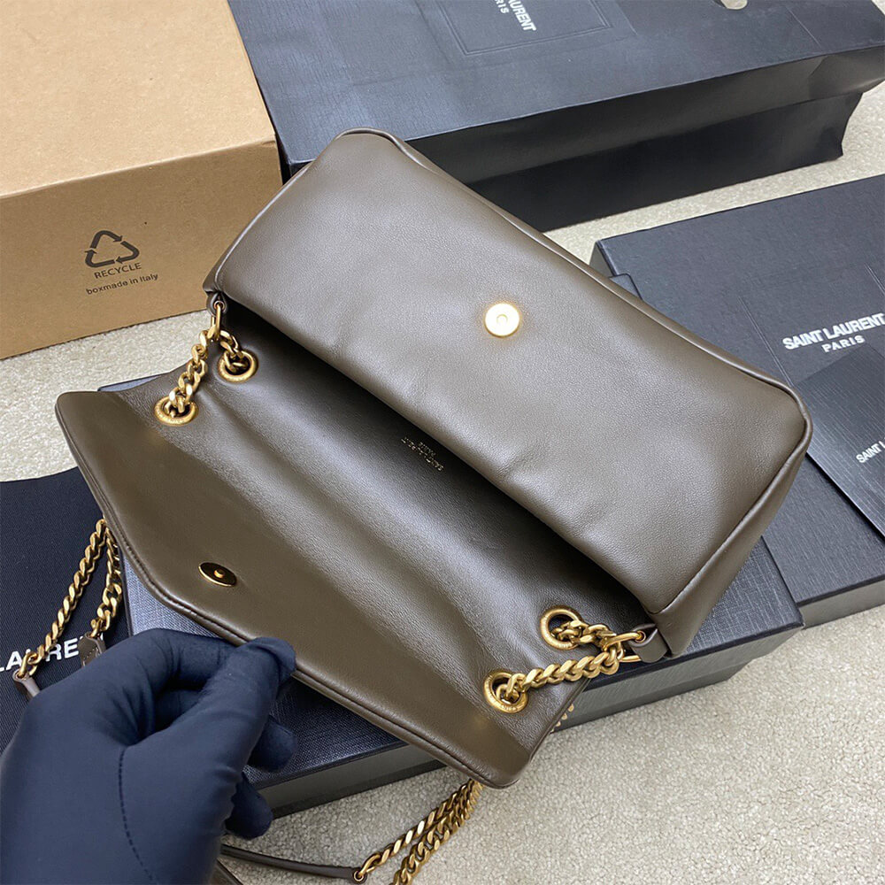 Y51 calypso small in plunged lambskin