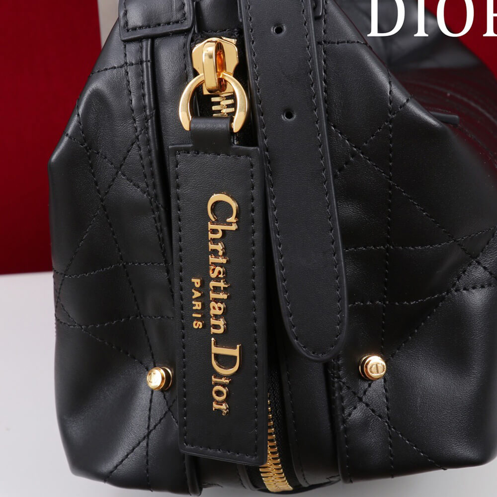 D10r Medium D-Journey Bag in Vintage Smooth Calfskin(HIGH-END GRADE)
