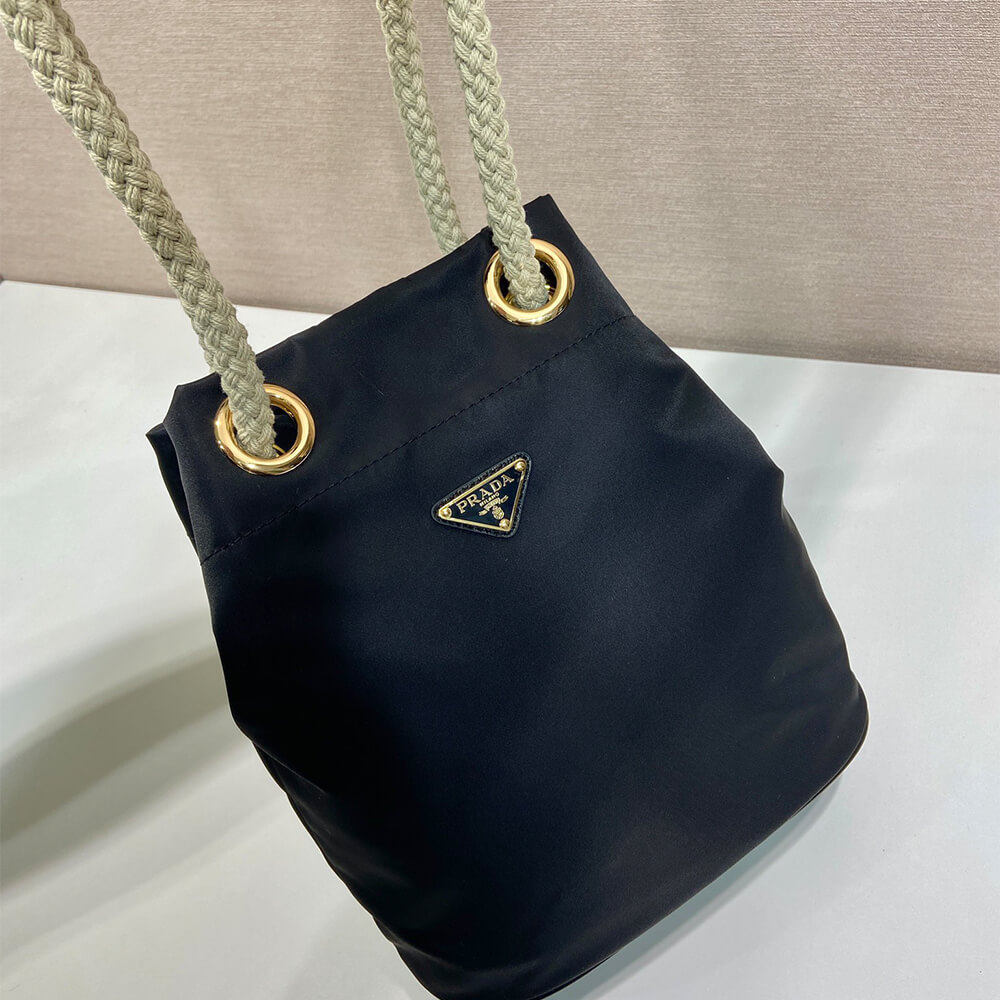 Pra*a Mariner Re-Nylon small bucket bag(HIGH-END GRADE)