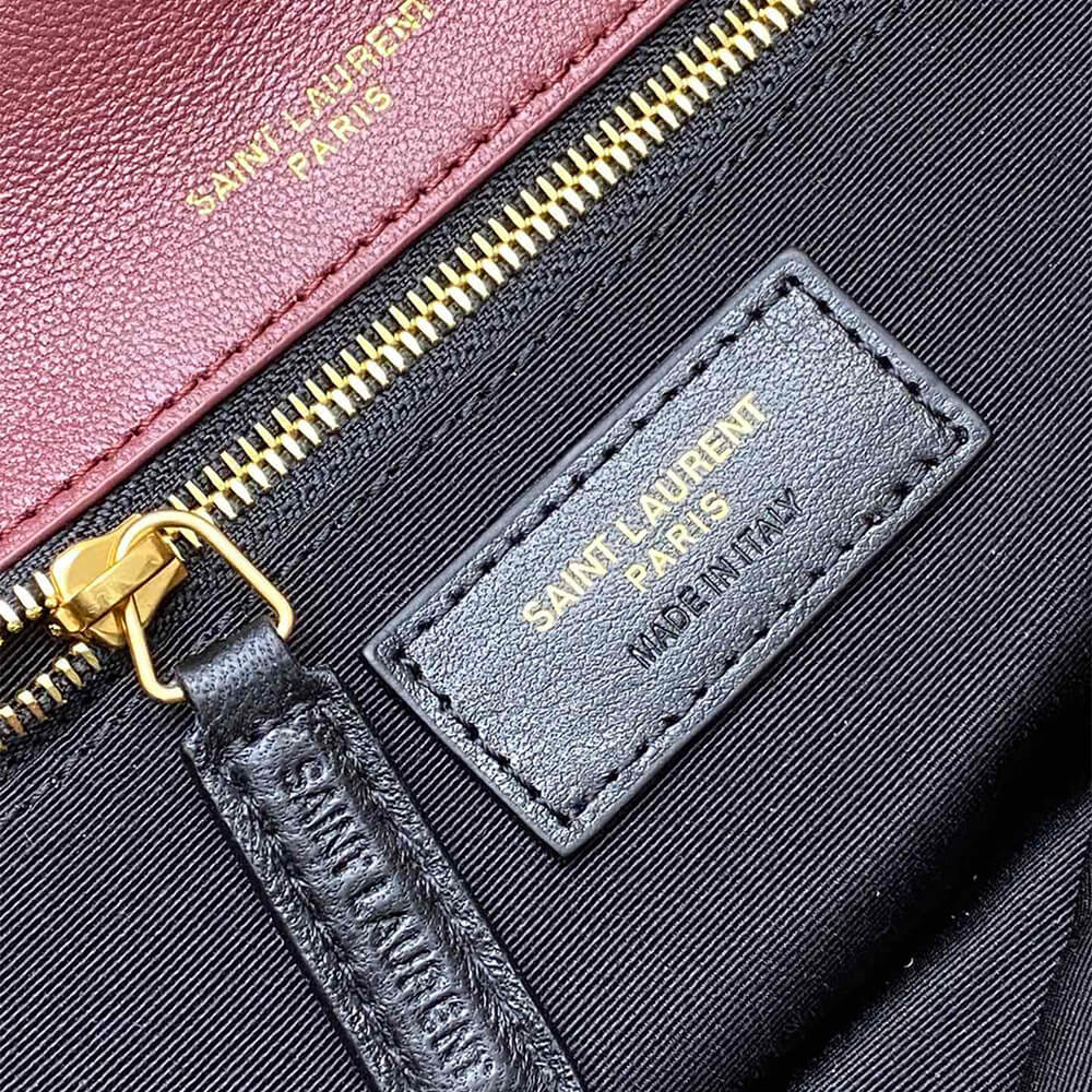 Y51 calypso small in plunged lambskin