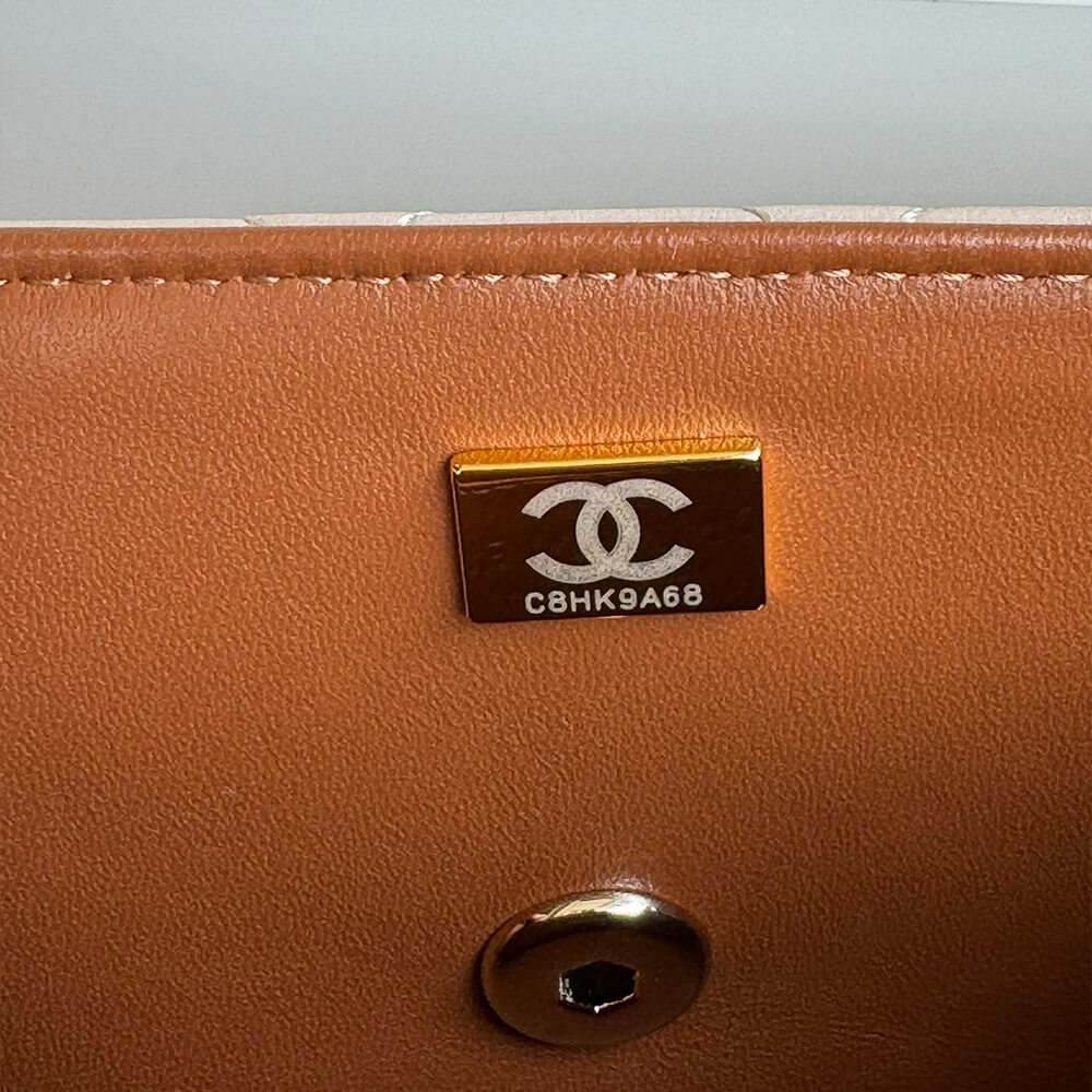 Ch**el Mini Classic Handbag With Top Handle