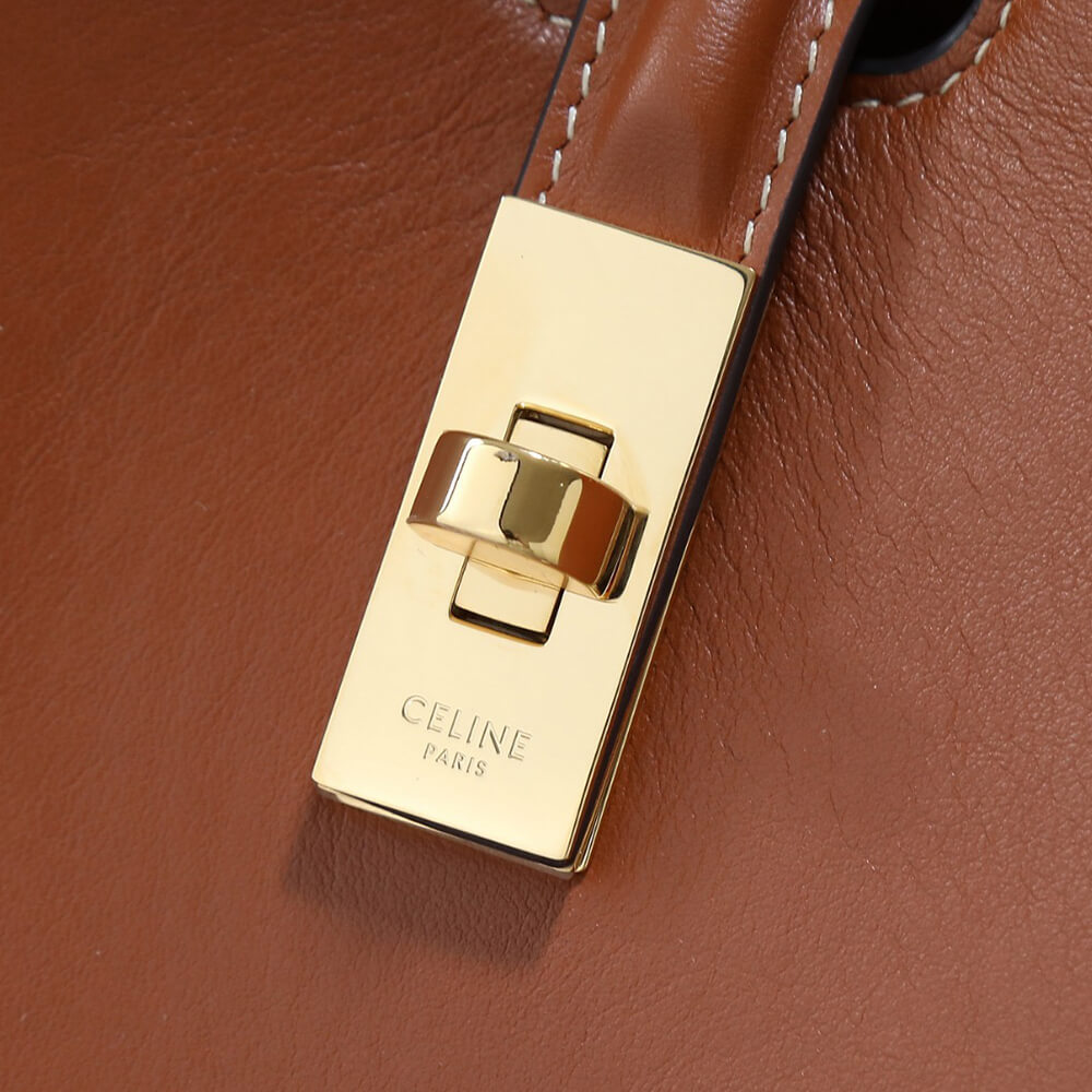 Ce1i*e MEDIUM CAMILLE 16 SOFT BAG IN SMOOTH CALFSKIN(HIGH-END GRADE)