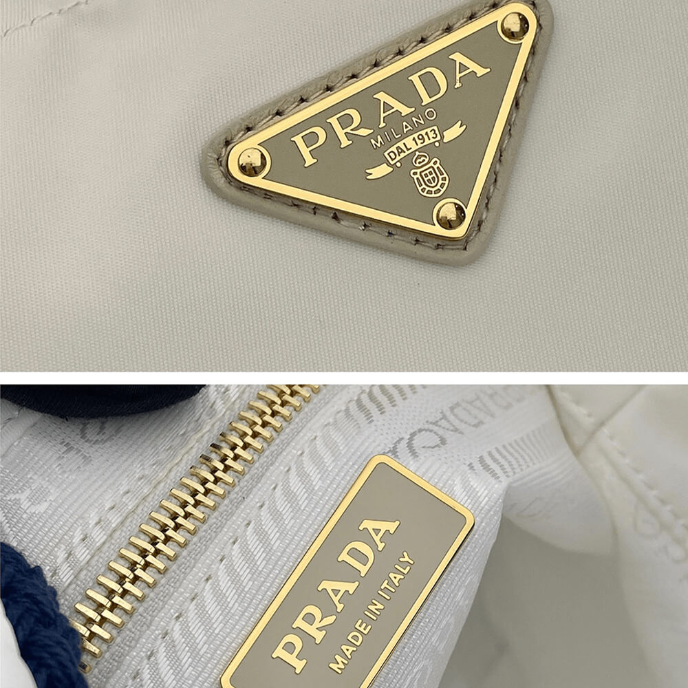 Pra*a Mariner Re-Nylon small bucket bag(HIGH-END GRADE)