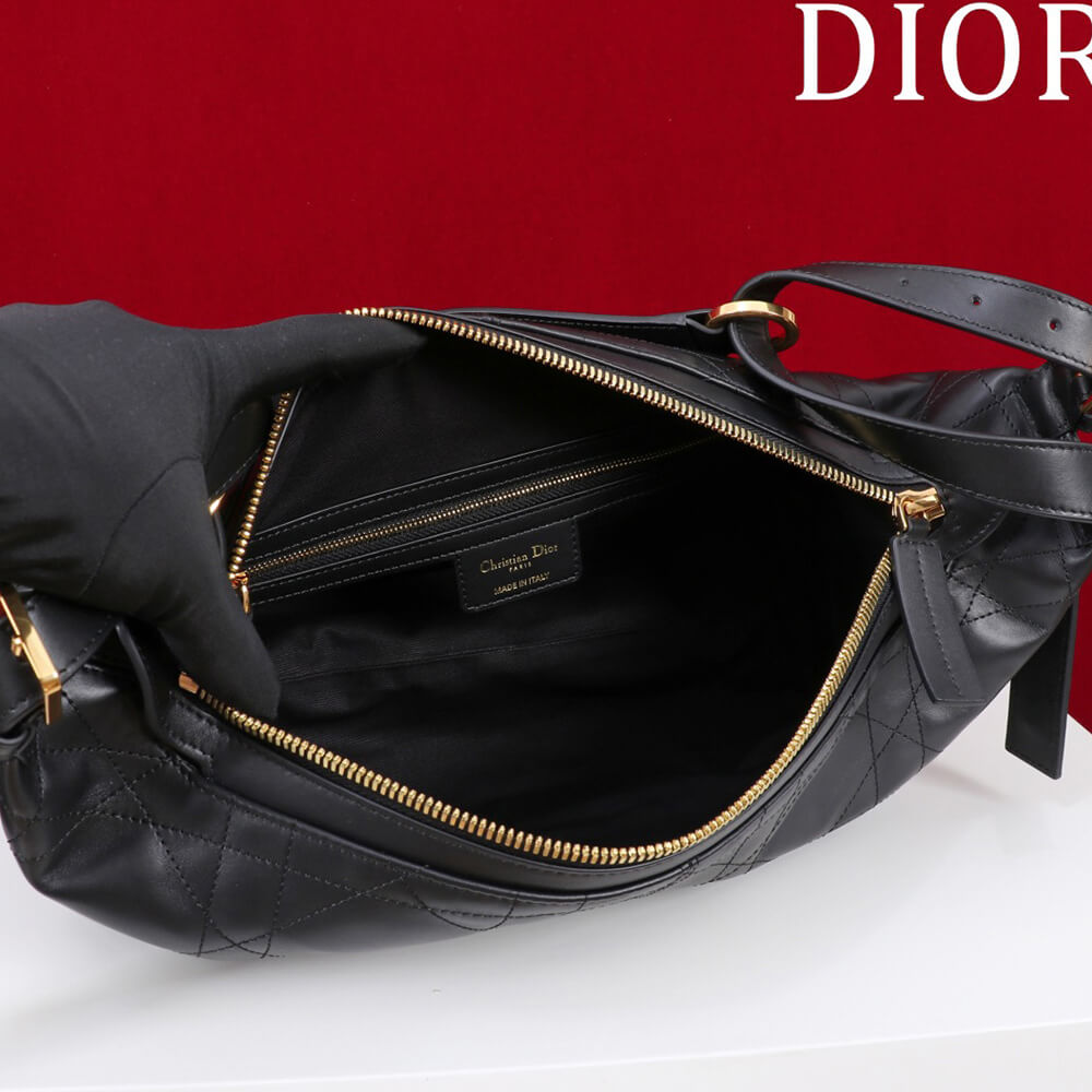 D10r Medium D-Journey Bag in Vintage Smooth Calfskin(HIGH-END GRADE)