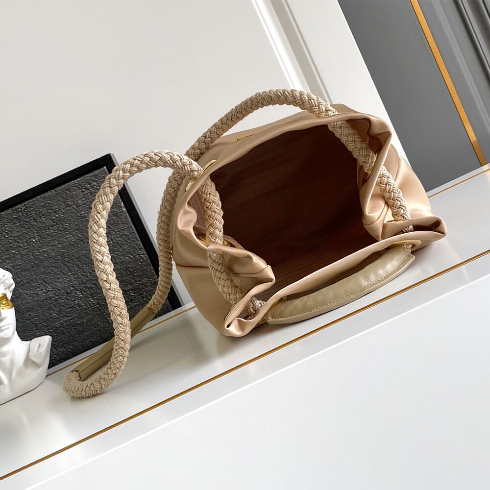 Pra*a Mariner Re-Nylon small bucket bag(HIGH-END GRADE)