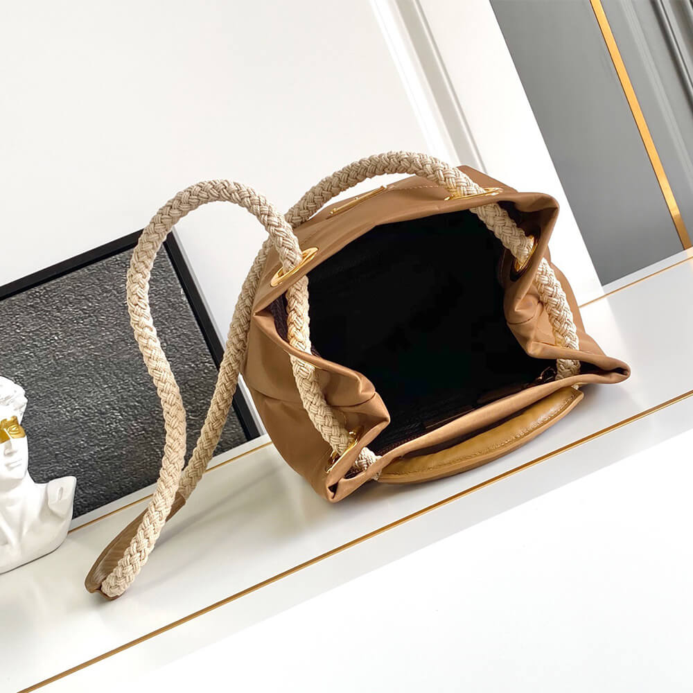 Pra*a Mariner Re-Nylon small bucket bag(HIGH-END GRADE)